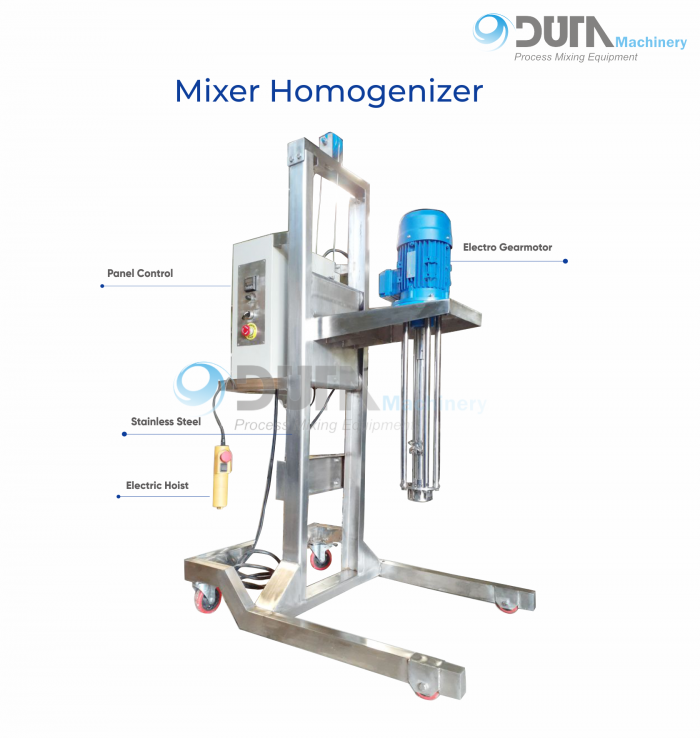 Mixer Homogenizer Duta Machinery